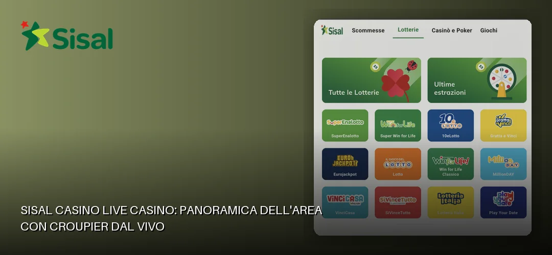 Sisal Casino promotional banner
