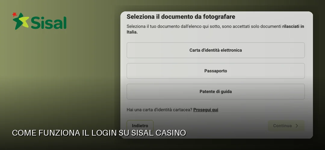Sisal Casino promotional banner