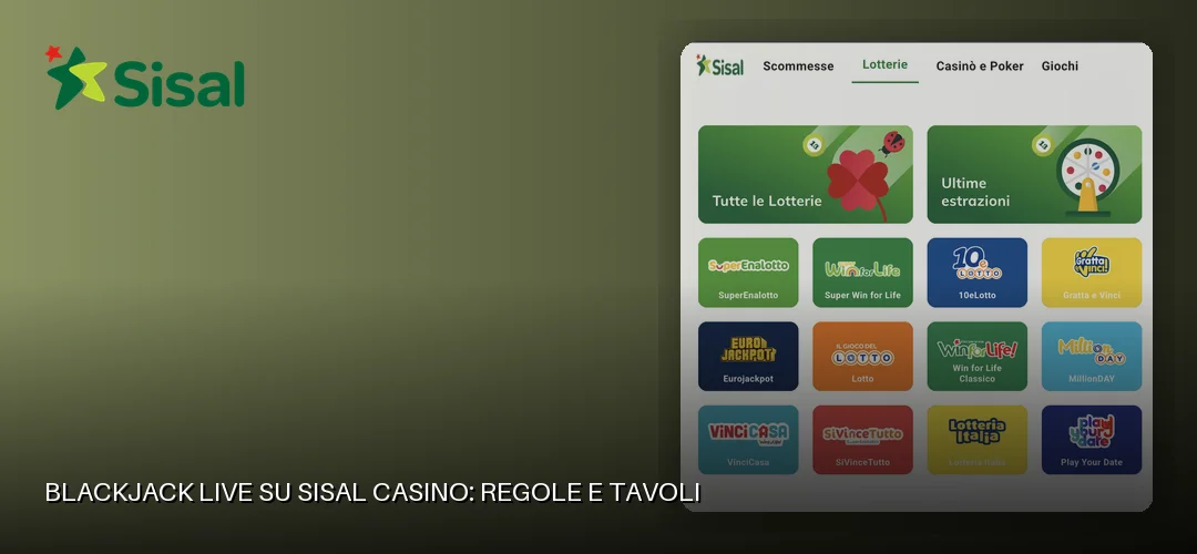 Sisal Casino promotional banner